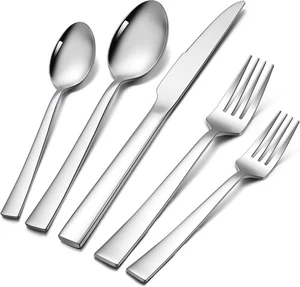 Elegantes 20-teiliges Edelstahl Besteckset für 4 Personen – Poliert & Rostfrei - Bild 1 von 7