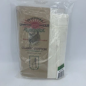 Outdoors Herren XL Thermo Waffel Strick Long John Unterwäsche Classic Baumwolle Y2K NEU - Bild 1 von 7