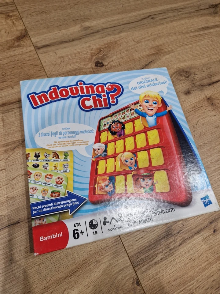 Gioco Da Tavolo Indovina Chi Hasbro 2009 In Ottime Condizioni - Immagine 1 di 4