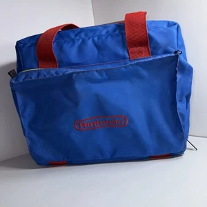 Nintendo NES Z Tasche Blau Reisetasche Konsole Tragetasche 1988 Original Vintage - Bild 1 von 10