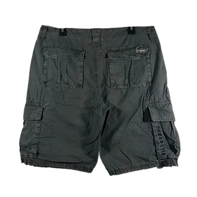 Pantalones Cortos Carga Billabong Para Hombre Bordados-Logo Bolsillos Sueltos Gris Oscuro (Talla 36) Foto 1 de 4