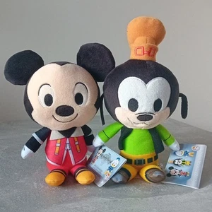 Disney Funko Kingdom Hearts Collectible Plush Mickey Mouse And Goofy With Tags - Picture 1 of 9