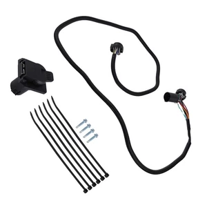 7 Pin Trailer Wiring w/ Harness Connector for Ford F250 F350 F450 F550 2017-2022 - Picture 1 of 18