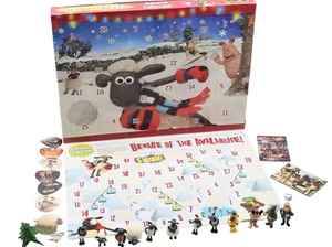 Shaun the Sheep Advent Calendar 24 Varied Figure/Puzzles it’s a Boardgame Unused - Picture 1 of 11