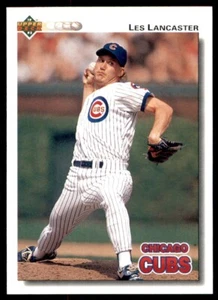 Upper Deck #481 Les Lancaster 1992 - Imagen 1 de 6