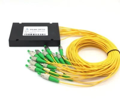 1x16 PLC Optical Splitter ABS Box Type FC-APC - Image 1 of 3