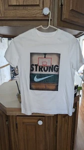 NWT Nike "Strong" Basketball T-Shirt, Kids Size Small, 8-9 - Picture 1 of 3