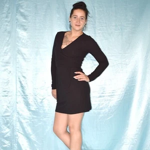 stretchig weiches UMSTANDS LONGSHIRT* Gr. S * Minikleid* Wickel Tunika* Oberteil - Bild 1 von 5