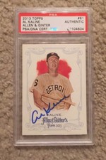 Al Kaline Signed 2013 Topps Allen & Ginter Signed Card PSA/DNA