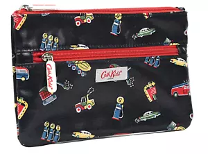 NEW Cath Kidston GARAGE STATION Pencil Case *With Tags/Double Zip* - Picture 1 of 2