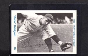 1975 TCMA VINTAGE CARD SIGNED IP AUTO BABE DAHLGREN NEW YORK YANKEES GREAT - Picture 1 of 2
