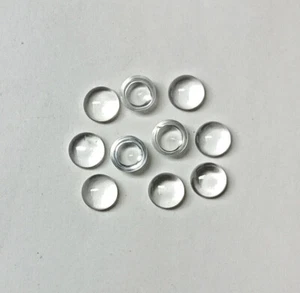 White Topaz Round Cabochon 5x5 mm, Round Cabochon 6x6 mm Size Loose Gemstone - Picture 1 of 1