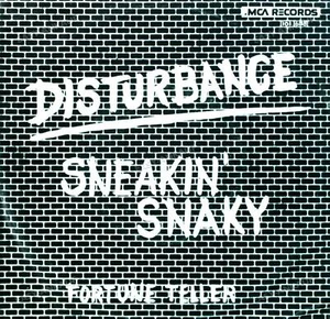 Disturbance - Sneakin' Snaky 7in 1977 (VG+/VG+) ' - Picture 1 of 1