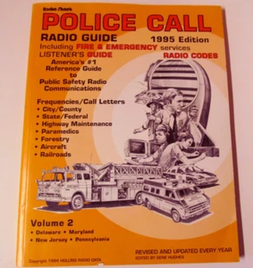 Radio Shack Police Call Radio Guide 1995 Vol. 2: DE, MD, NJ, PA - Picture 1 of 13