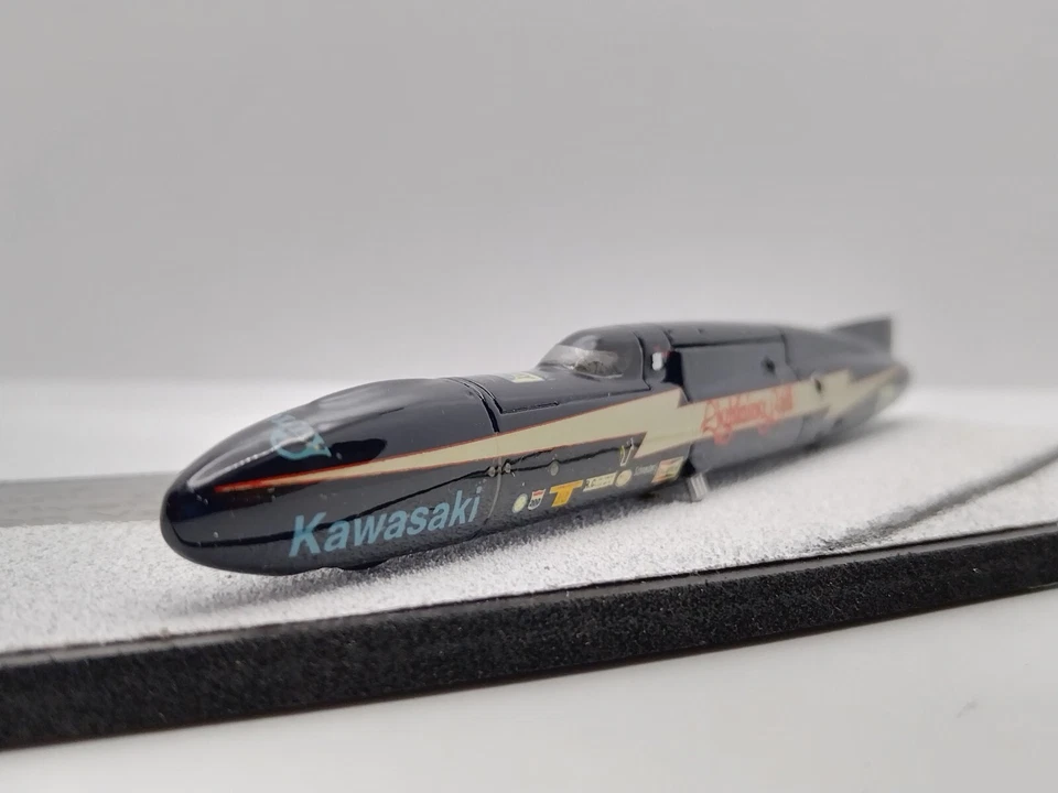 Model Assemblies 1/43 1978 Kawasaki Lightning Bolt Driven By Don Vesco. Rare!  - Image 1 of 4