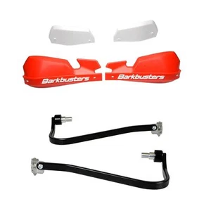 BarkBusters VPS Red Handguard & Two Point Mount Yamaha MT-07 LA 2014-2020 - Picture 1 of 4