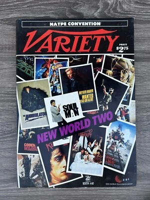 Vintage VARIETY Natpe Convention February 17, 1988 Movie Magazine Foto 1 de 4