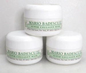 MARIO BADESCU SKIN CARE SUPER COLLAGEN MASK 0.5 OZ - LOT OF 3 - Picture 1 of 4