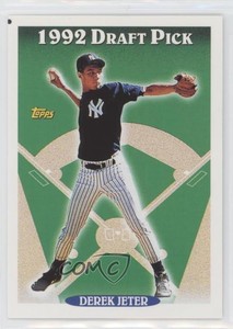 2010 Topps The Cards Your Mom Threw Out Original Back Derek Jeter #98.2 HOF