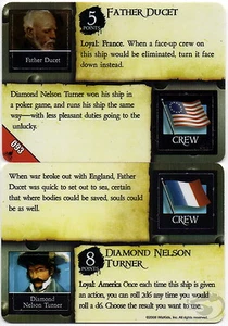 Wizkids Pirates Pocketmodel - Father Ducet-Diamond Nelson Turner (crew) F&S 093 - Picture 1 of 1