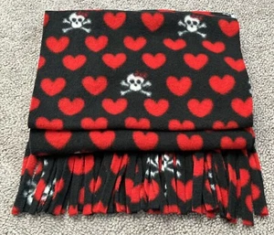 BUFANDA CORAZONES Y CALAVERAS - Imagen 1 de 9