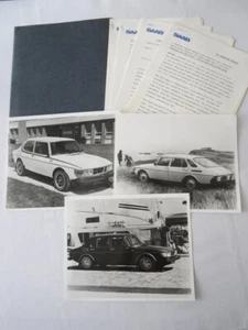 1977 Saab Press Kit Brochure Photos 99 GLE 5-Door Hatchback 99 GL Sport - Picture 1 of 8