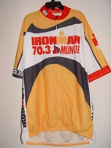 NEW IRONMAN 70.3 Muncie Sugoi Men's Cycling Jersey Size Medium - Picture 1 of 2