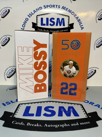 NY ISLANDERS MIKE BOSSY BOBBLEHEAD SGA 1/14/2023 HOCKEY LEGENDS 50th ANNIVERSARY Cover