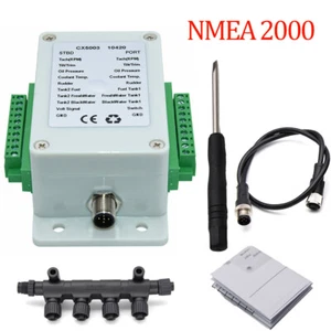 Dual Channel NMEA2000 converter /N2K Converter 0-190ohm Up to 18 sensors W/Cable - Picture 1 of 15