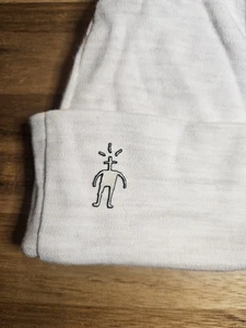 Smartwool 100% Merino Wool Cuffed Beanie One Size Beige - Picture 1 of 7
