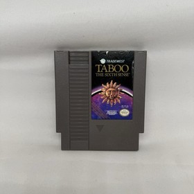 Taboo the Sixth Sense Nintendo NES Tested