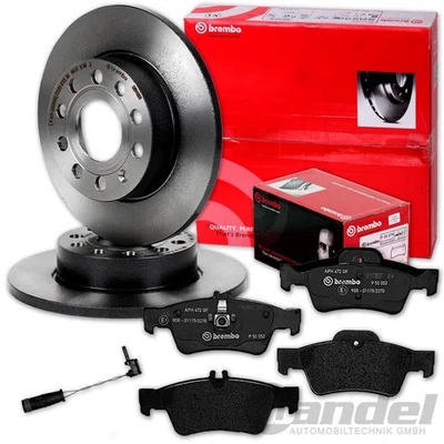 Brembo Rear Brake Discs + Pads for Mercedes E-Class W212 S212 + CLS W218 - Image 1 of 3