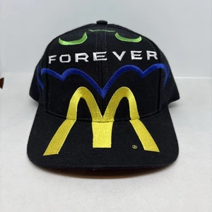 Vintage Bill Elliott MacDonalds 1995 Batman Forever Kudzu NASCAR Hat Cap - Picture 1 of 13