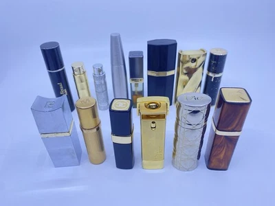 14x EXTRAIT Reines Parfum Taschenzerstäuber Dior Chanel Armani Givenchy LEER  - Bild 1 von 4