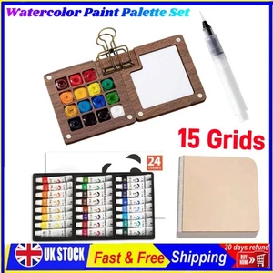 Travel Watercolor Set Small Watercolor Set For Outdoors Pocket - Picture 1 of 14
