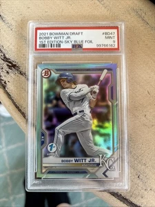 Bowman Draft 2021 1a Edizione - Bobby Witt Jr. #BD-47 Sky Blue Foil (RC) - Foto 1 di 2