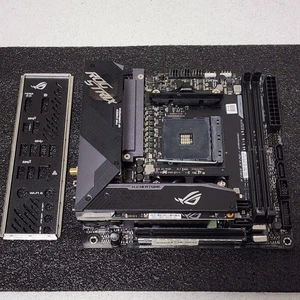 ASUS ROG STRIX X570-I GAMING IO Panel Included Socket AM4 Mini-ITX Motherboard R - Picture 1 of 7