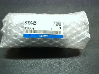 SMC EX500-IE5 (2 PCS) Connector Block 8 Point Input 24VDC 240mA Class 2 - New... - Image 1 of 4