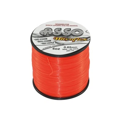 Asso Ultra Flex 4oz Sea Fishing Line - Monofilament - Image 1 of 2