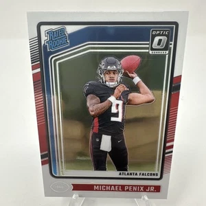 2024 DONRUSS OPTIC MICHAEL PENIX JR. RC BASE RATED ROOKIE - Picture 1 of 2