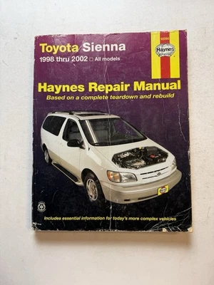 Toyota Sienna Mini-Van 1998-2002 taller servicio reparación manual cableado diagramas carrocería Foto 1 de 4