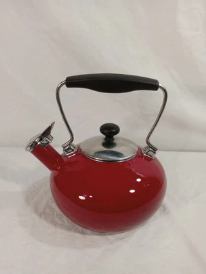 Tetera Chantal Whistling esmalte rojo Foto 1 de 4