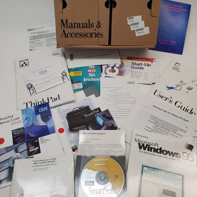 IBM ThinkPad 380/380D Manuals Software Lot User Guides Recovery CD Windows 95 - Image 1 of 4