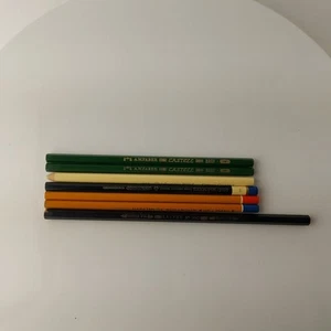 Konvolut 7 Vintage Bleistifte HARDTMUTH Faber Castell Bohemia Works La LYRE #... - Bild 1 von 10