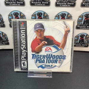 Tiger Woods Pga Tour Golf (Sony PlayStation 1 2000) PS1 - Completo en caja original - Imagen 1 de 6