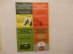 COTTON PATCH VERSION OF HEBREWS,MATTHEW,MARK,LUKE,ACTS,PAUL BY CLARENCE JORDAN - Picture 1 of 1