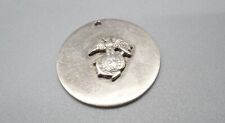 Pre-WWII Sterling USMC Marine Droop Wing EGA Home Front Sweetheart Pendant