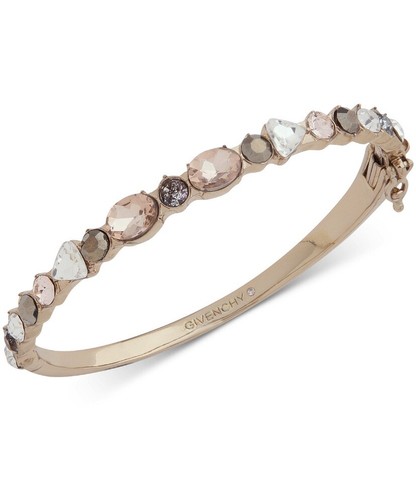 Bracciale ovale con cerniera multi cristallo Givenchy $58 GD25