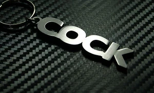 COCK Macho Pájaro Gallo Pene Jefe Llavero Llavero Llavero Regalo a Medida - Imagen 1 de 1