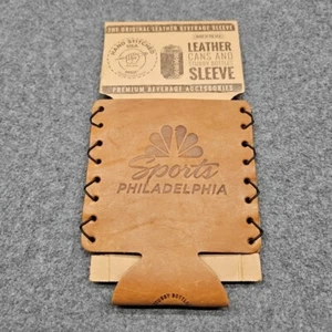 Oowee NBC Sports Philadelphia Leder Dose Bier Flasche Koozie Halter - Bild 1 von 3